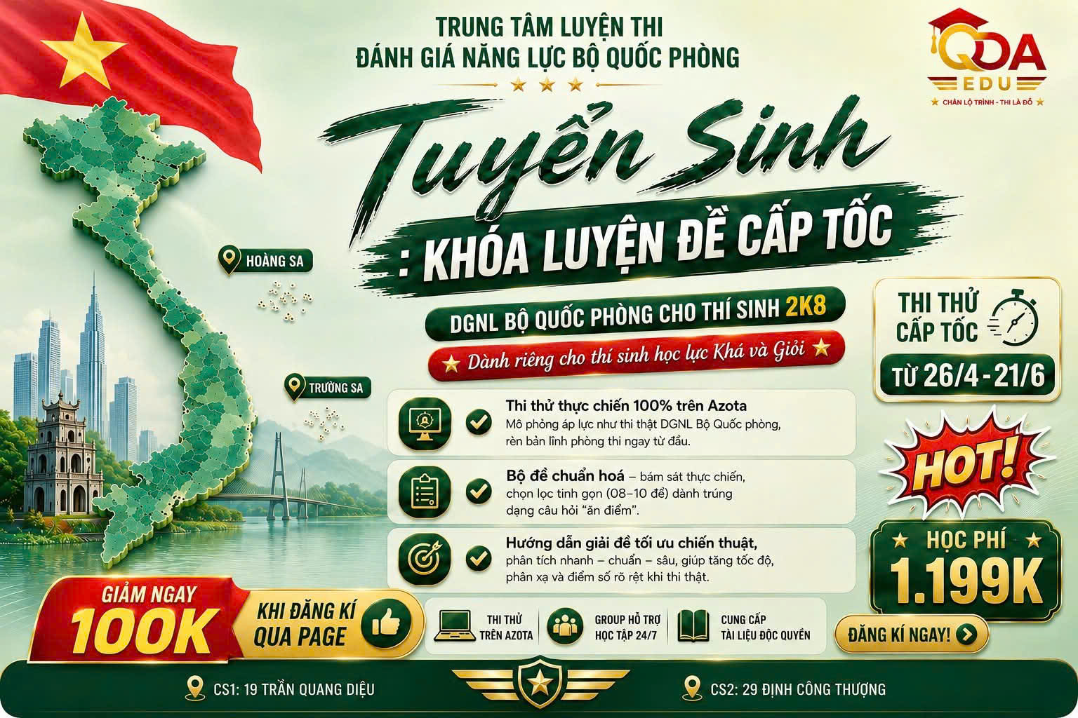 Khóa luyện đề cấp tốc